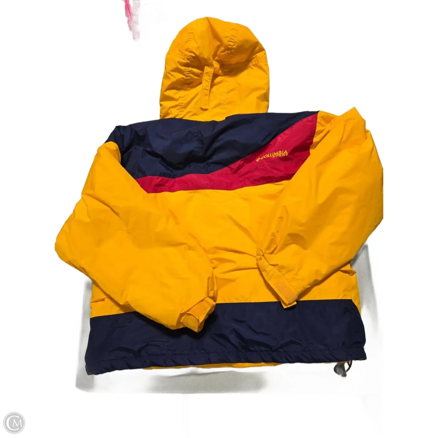 Coat Puffer & Quilted By Columbia In Yellow, Size: Xl