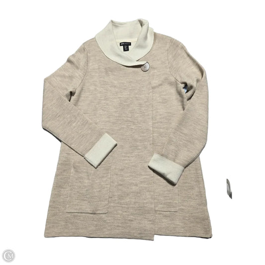 Cardigan By Jones New York In Tan, Size: L