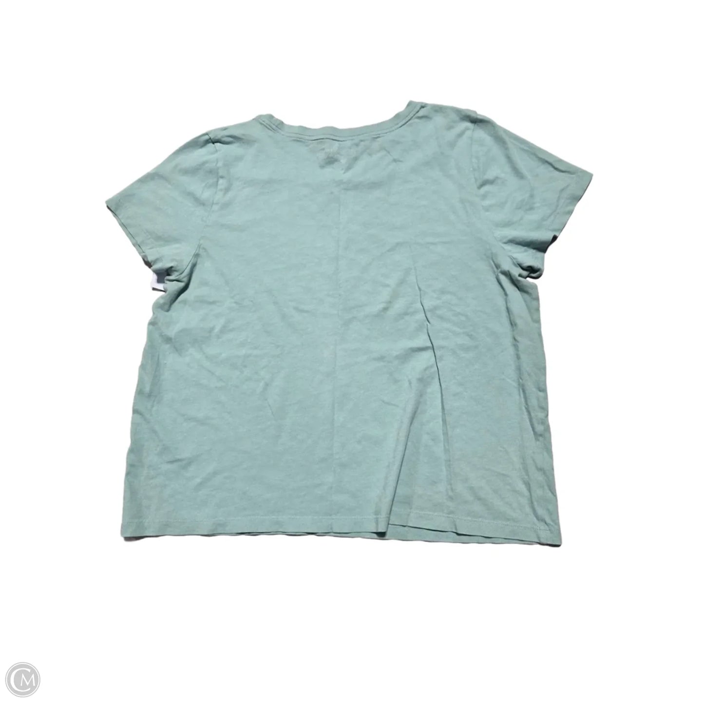 Top Short Sleeve Basic By J. Crew In Green, Size: Xl