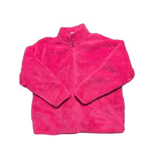 Jacket Fleece By Pink In Pink, Size: L
