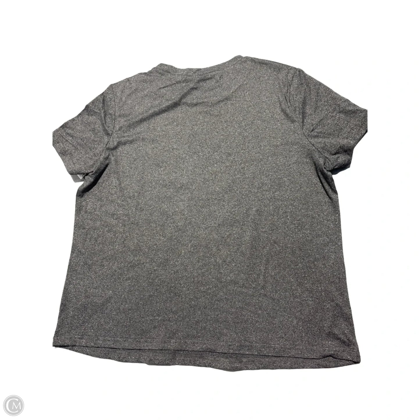 Top Short Sleeve Basic By Cmf In Grey, Size: L