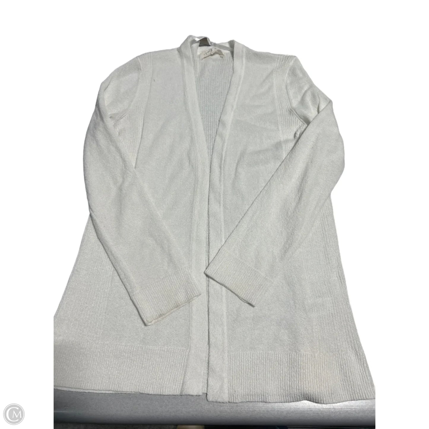 Cardigan By Cmc In White, Size: M