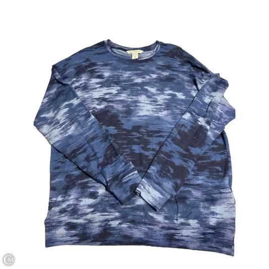 Top Long Sleeve By Athleta In Tie Dye Print, Size: Xs