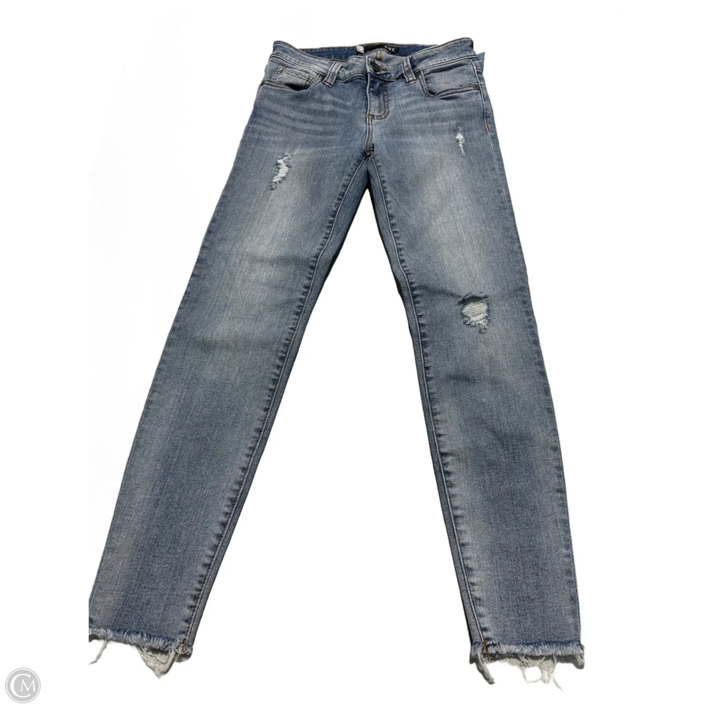 Jeans Skinny By Kut In Blue Denim, Size: 0