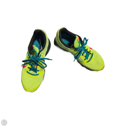 Shoes Athletic By Nike In Yellow, Size: 9.5