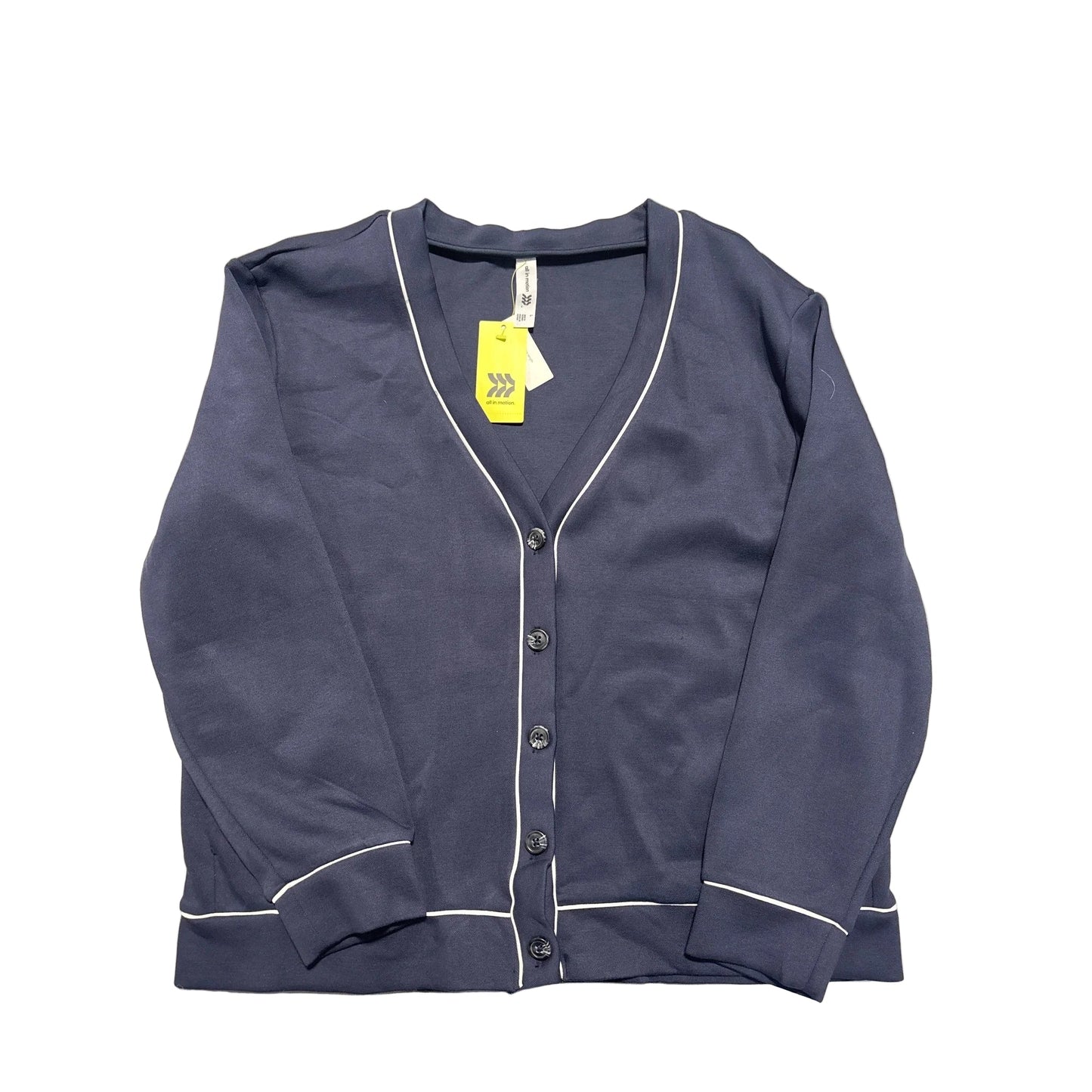 Cardigan By All In Motion In Navy, Size: L
