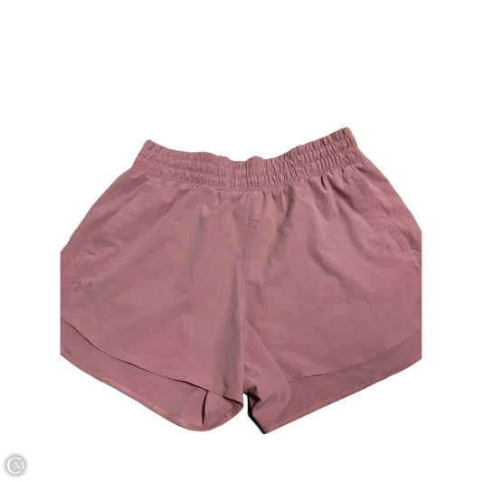 Athletic Shorts By Under Armour In Pink, Size: L