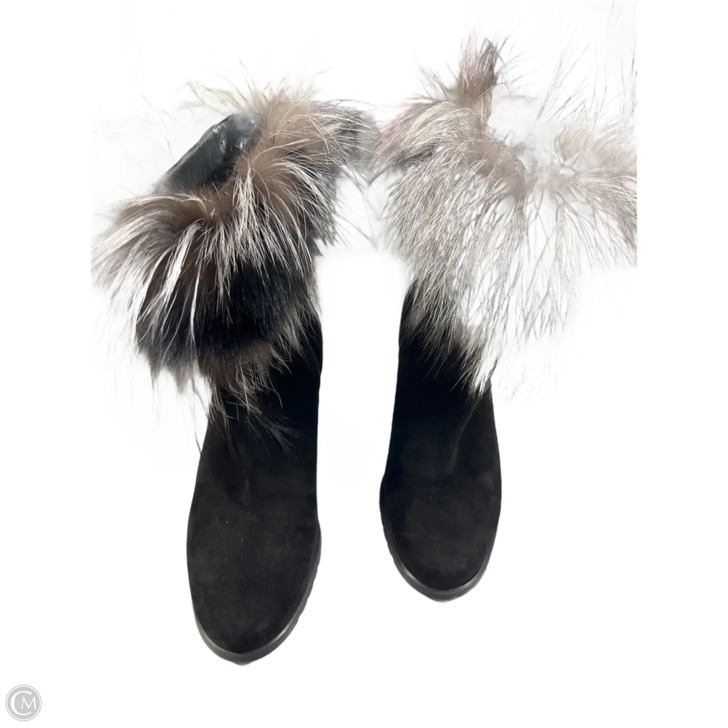 Boots Designer By Stuart Weitzman In Black, Size: 8.5