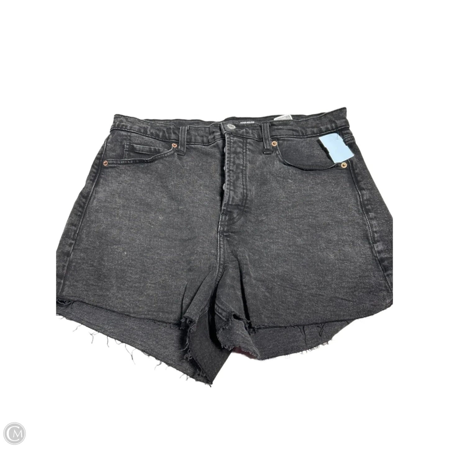 Shorts By Old Navy In Black Denim, Size: 14