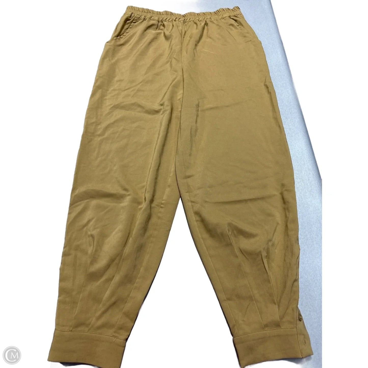 Pants Joggers By Doe & Rae In Tan, Size: 8