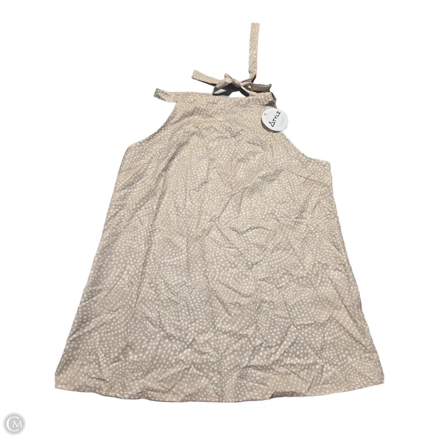 Tank Top By Cmf In Polkadot Pattern, Size: M