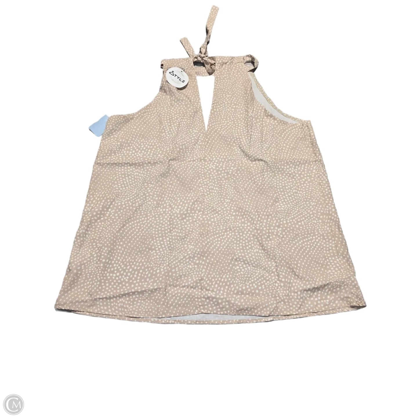 Tank Top By Cmf In Polkadot Pattern, Size: Xl