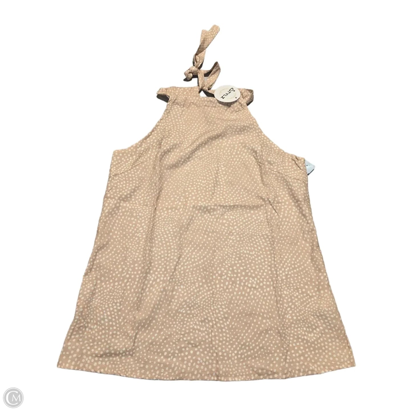 Tank Top By Cmf In Polkadot Pattern, Size: S