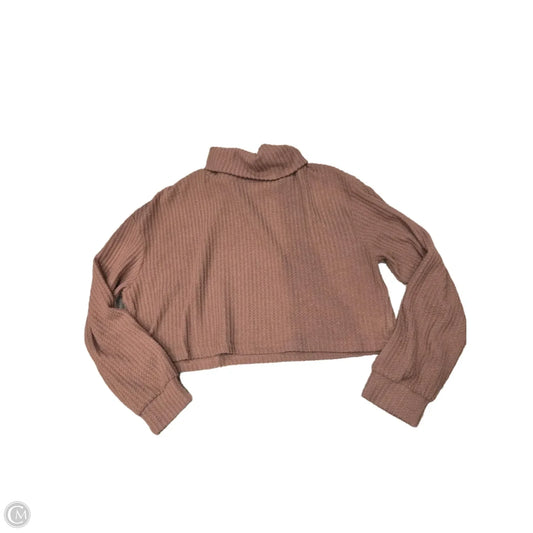 Top Long Sleeve By Romwe In Pink, Size: S