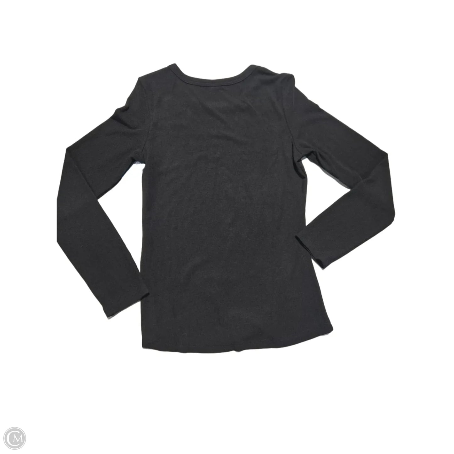 Top Long Sleeve Basic By Cmf In Black, Size: M