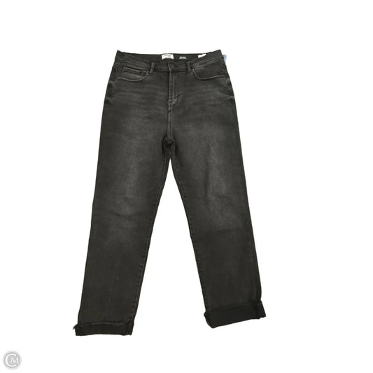 Jeans Straight By Kensie In Black Denim, Size: 12