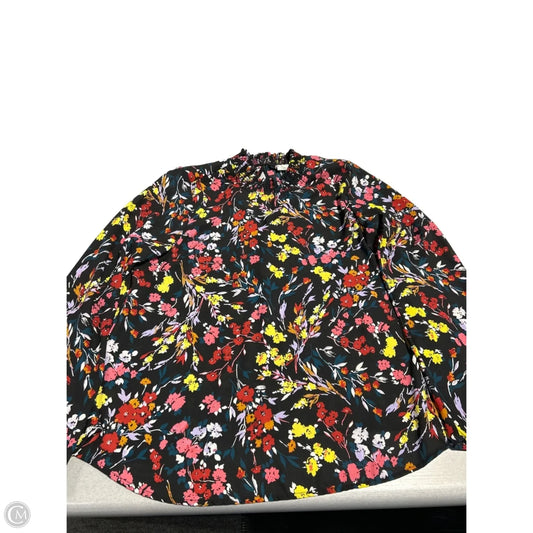 Top Long Sleeve By Allison Joy In Floral Print, Size: M
