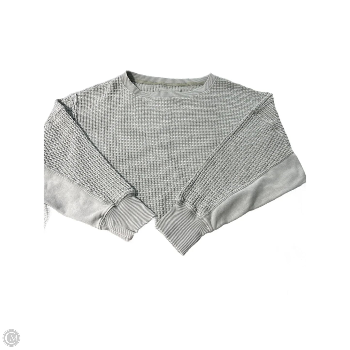 Top Long Sleeve By American Eagle In Green, Size: M