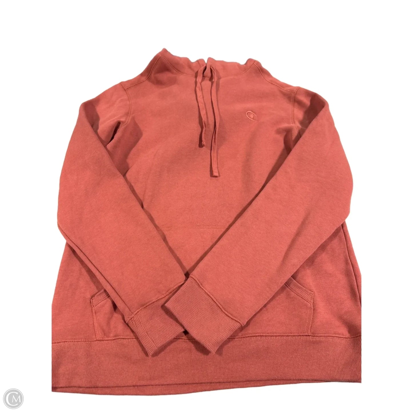 Sweatshirt Hoodie By Champion In Red, Size: S