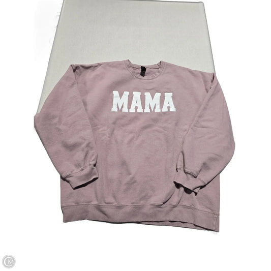 Sweatshirt Crewneck By Gildan In Purple, Size: Xl