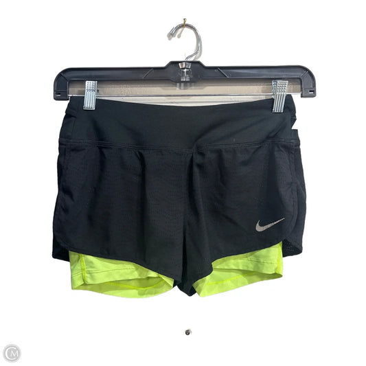 Athletic Shorts By Nike In Black, Size: S