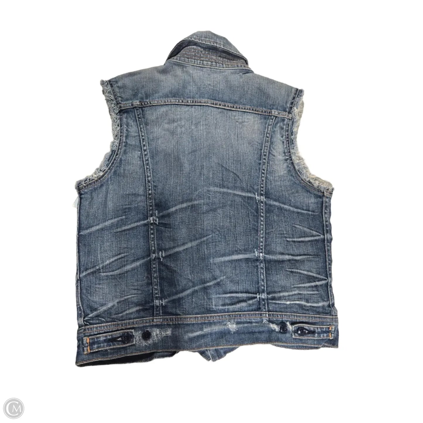 Vest Other By 7 For All Mankind In Blue Denim, Size: M