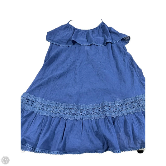 Swimwear Cover-up Designer By Kate Spade In Blue, Size: S