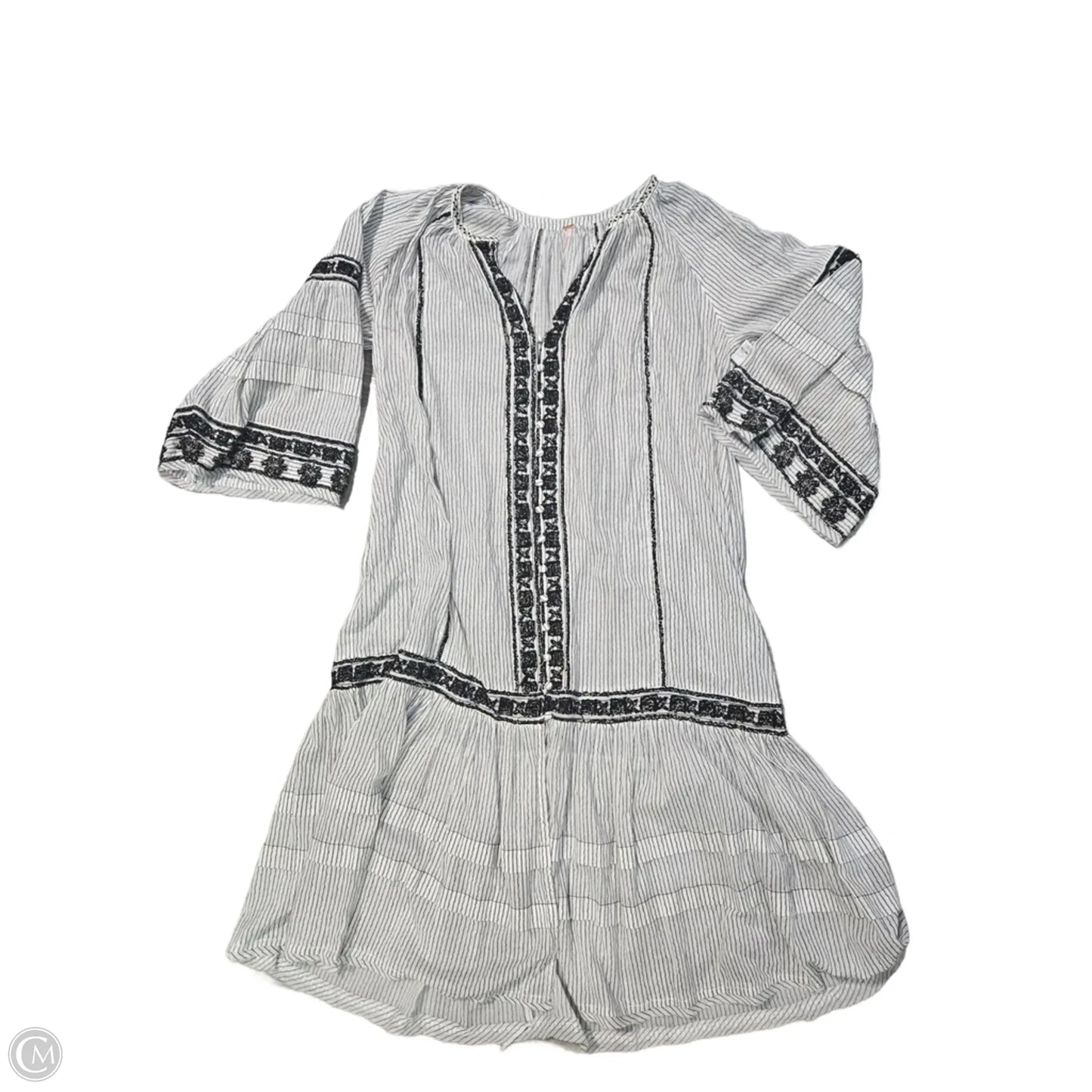 Dress Casual Maxi By Free People In Striped Pattern, Size: L