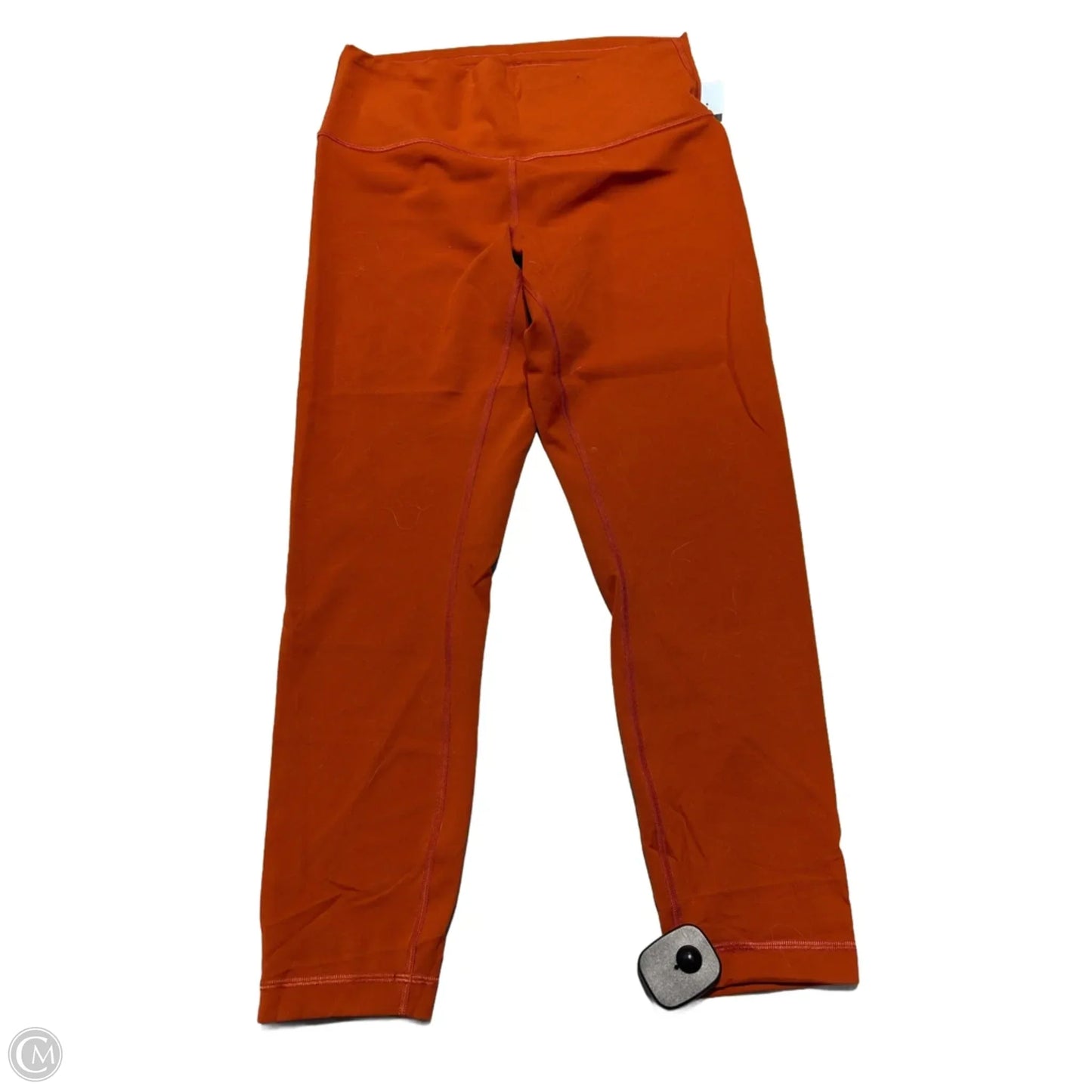 Athletic Pants By Lululemon In Orange, Size: 12