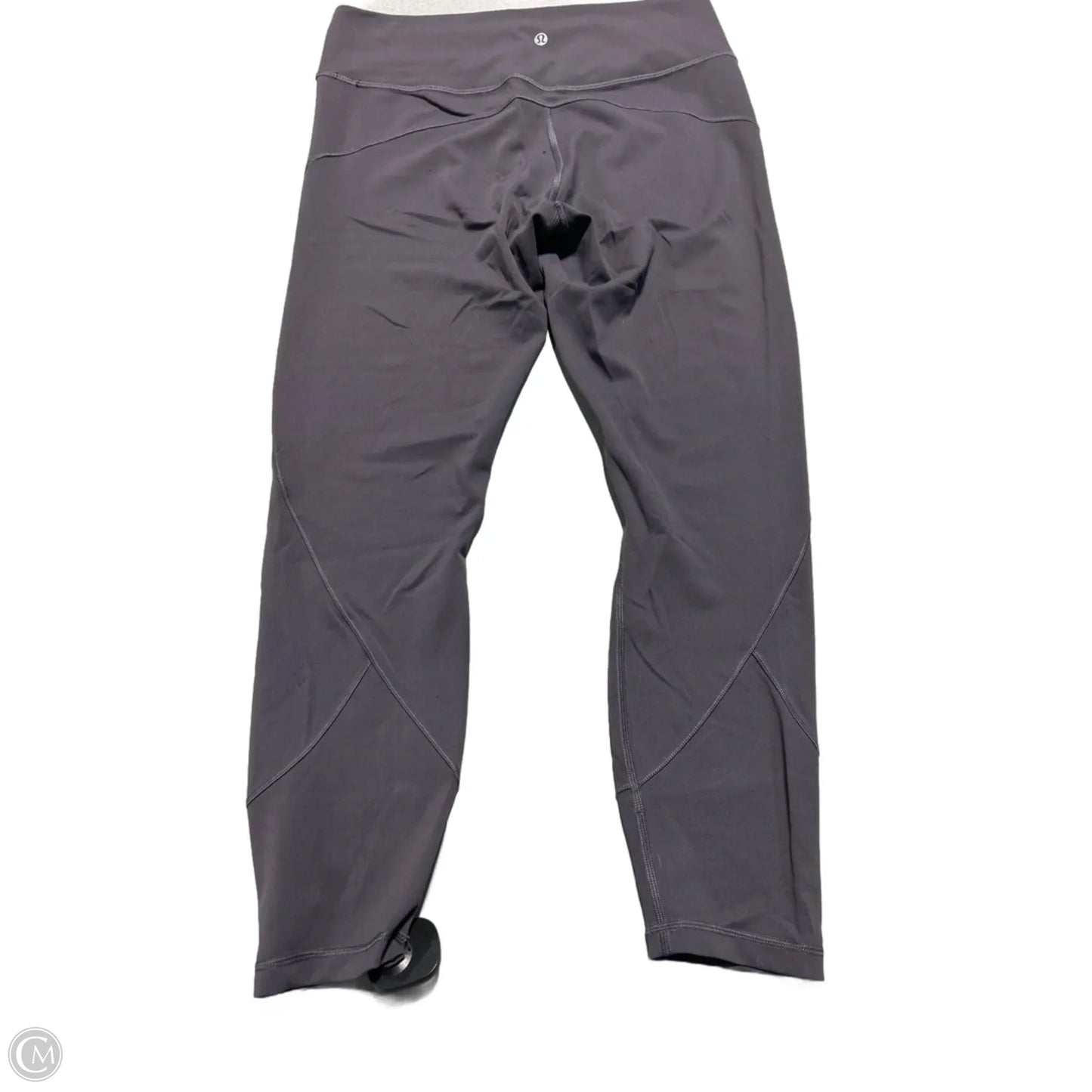 Athletic Leggings By Lululemon In Grey, Size: 12