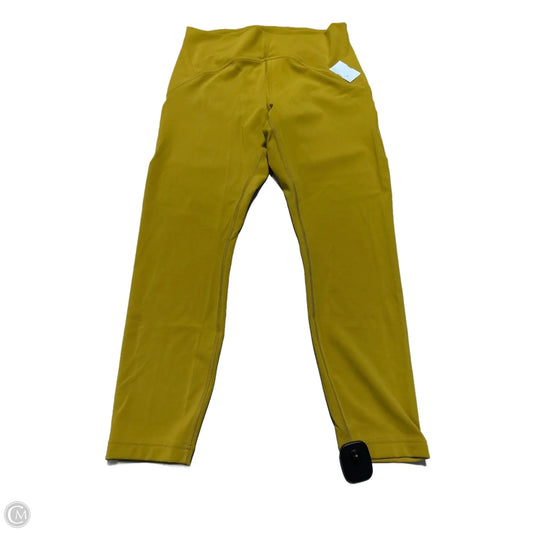 Athletic Leggings By Lululemon In Green, Size: 12