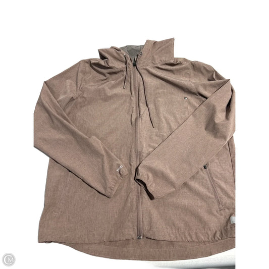 Athletic Jacket By Vuori In Brown, Size: Xl