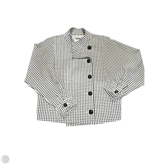 Blazer By Cabi In Checkered Pattern, Size: M
