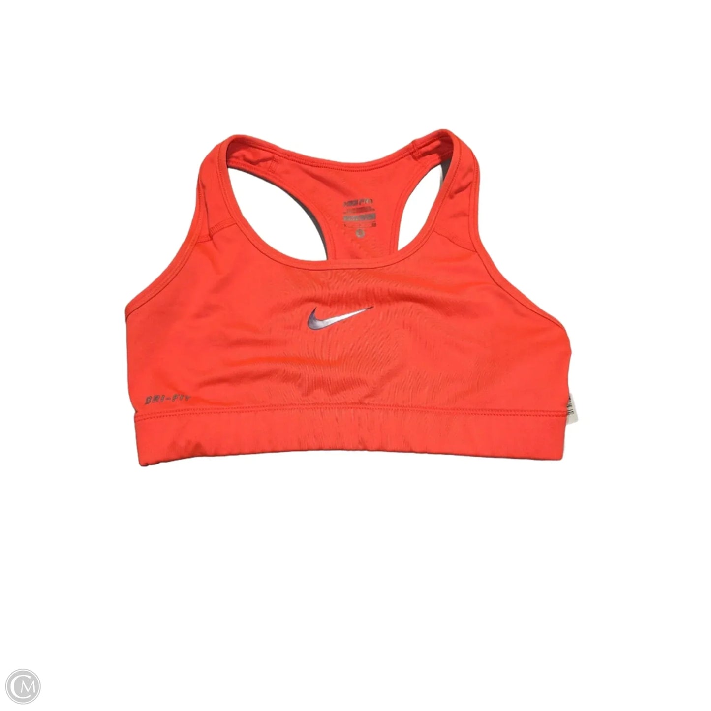 Athletic Bra By Nike In Coral, Size: Sp