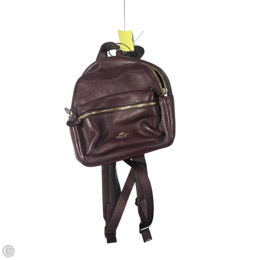Backpack Designer By Coach, Size: Small