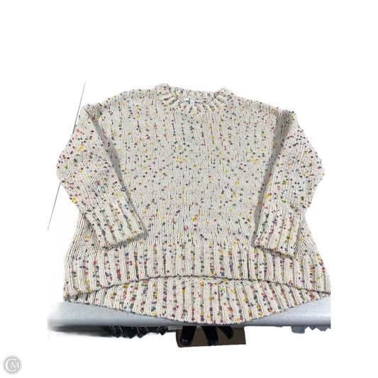 Sweater By Seven 7 In Multi-colored, Size: L