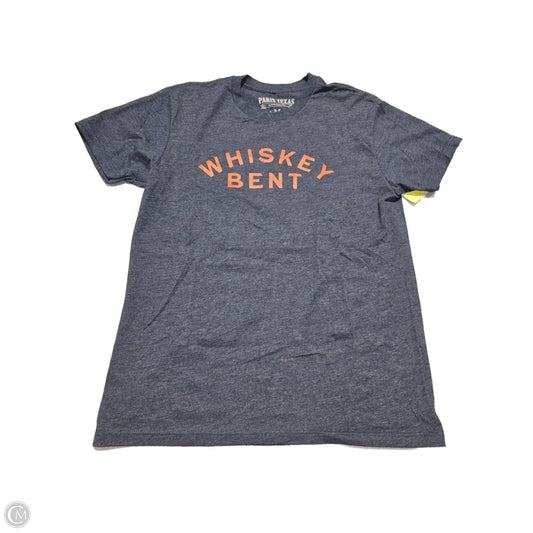 Top Short Sleeve Basic By Cme In Blue, Size: M