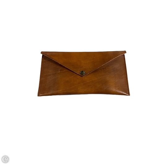 Clutch Leather By Cmc, Size: Medium