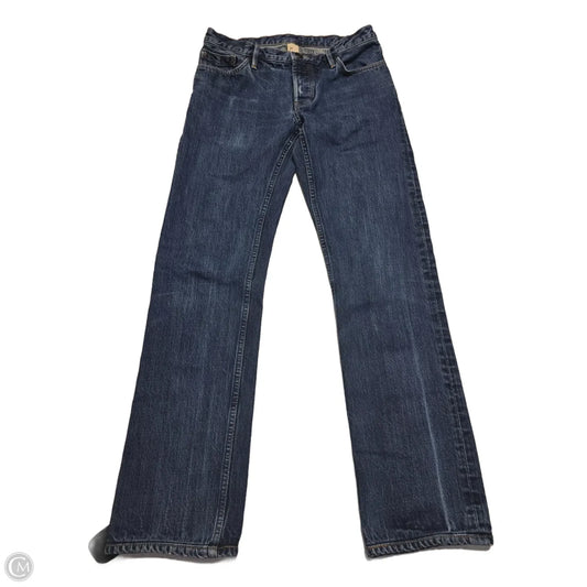 Jeans Luxury Designer By Burberry In Blue Denim, Size: 6
