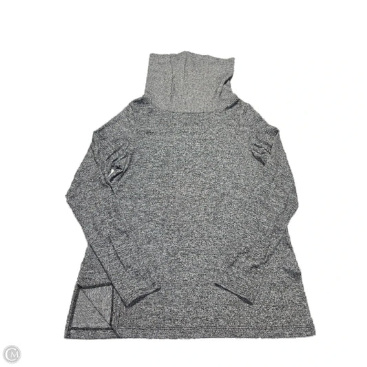 Top Long Sleeve By Max Studio In Grey, Size: S