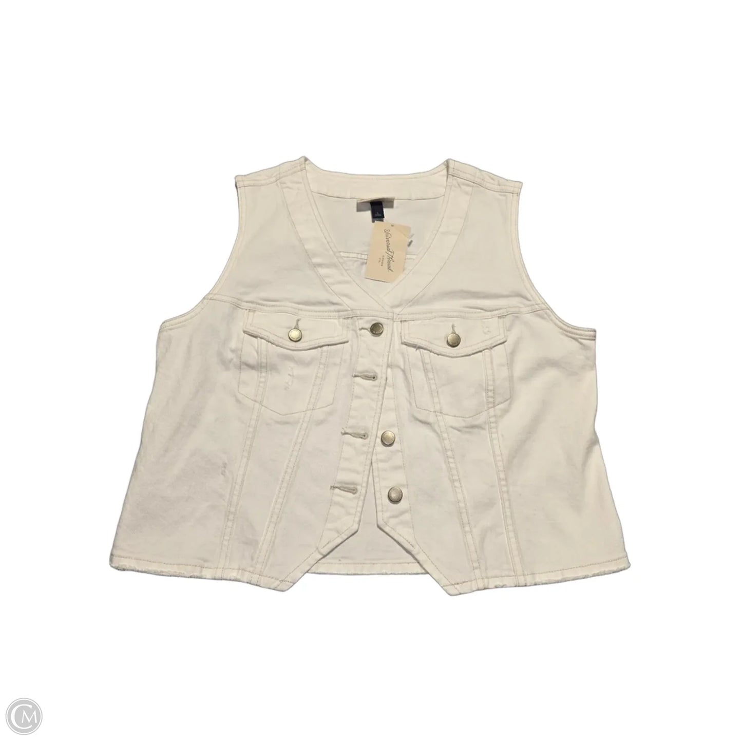 Vest Other By Universal Thread In White, Size: L