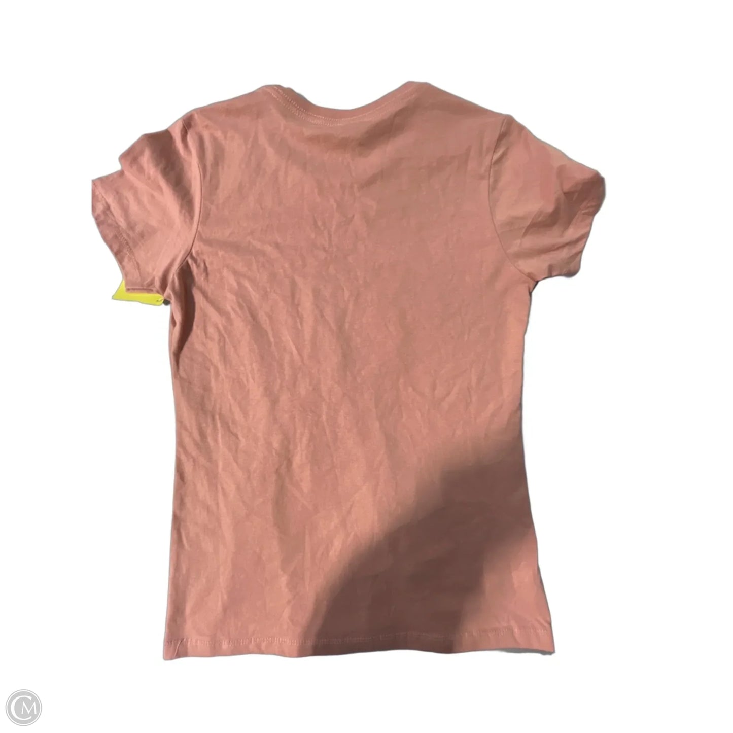 Top Short Sleeve Basic By Next Level In Peach, Size: M