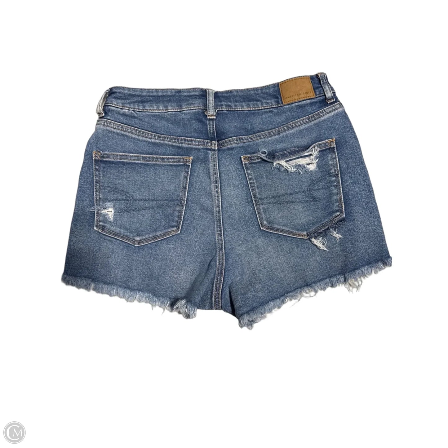Shorts By American Eagle In Blue Denim, Size: 10