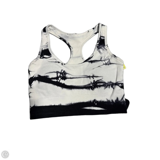 Athletic Bra By French Laundry In Tie Dye Print, Size: S