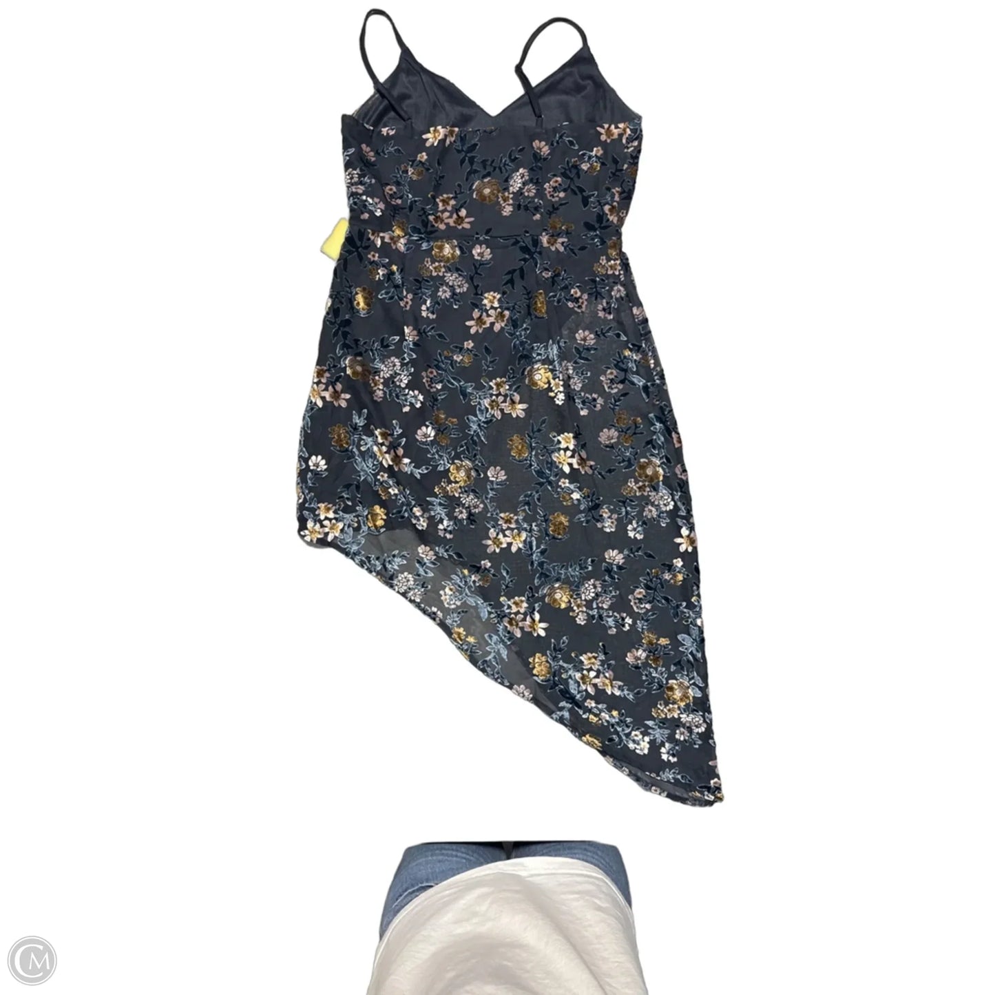 Dress Casual Midi By Lulus In Floral Print, Size: M