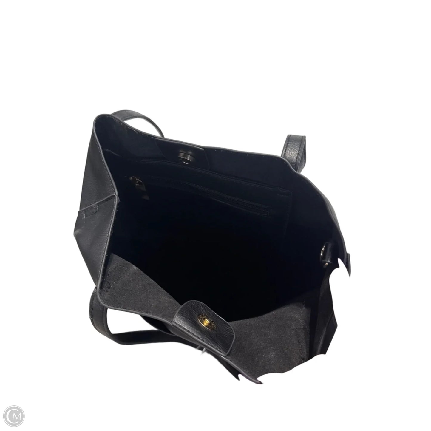 Handbag Leather By Cmf, Size: Medium