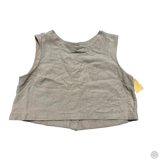 Tank Top By A New Day In Tan, Size: M
