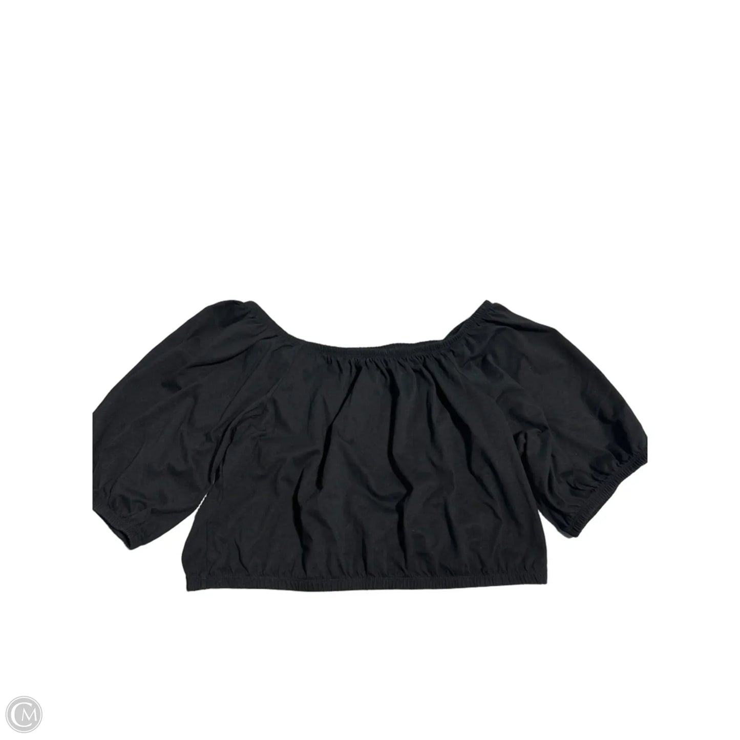 Top Short Sleeve By Old Navy In Black, Size: Xl