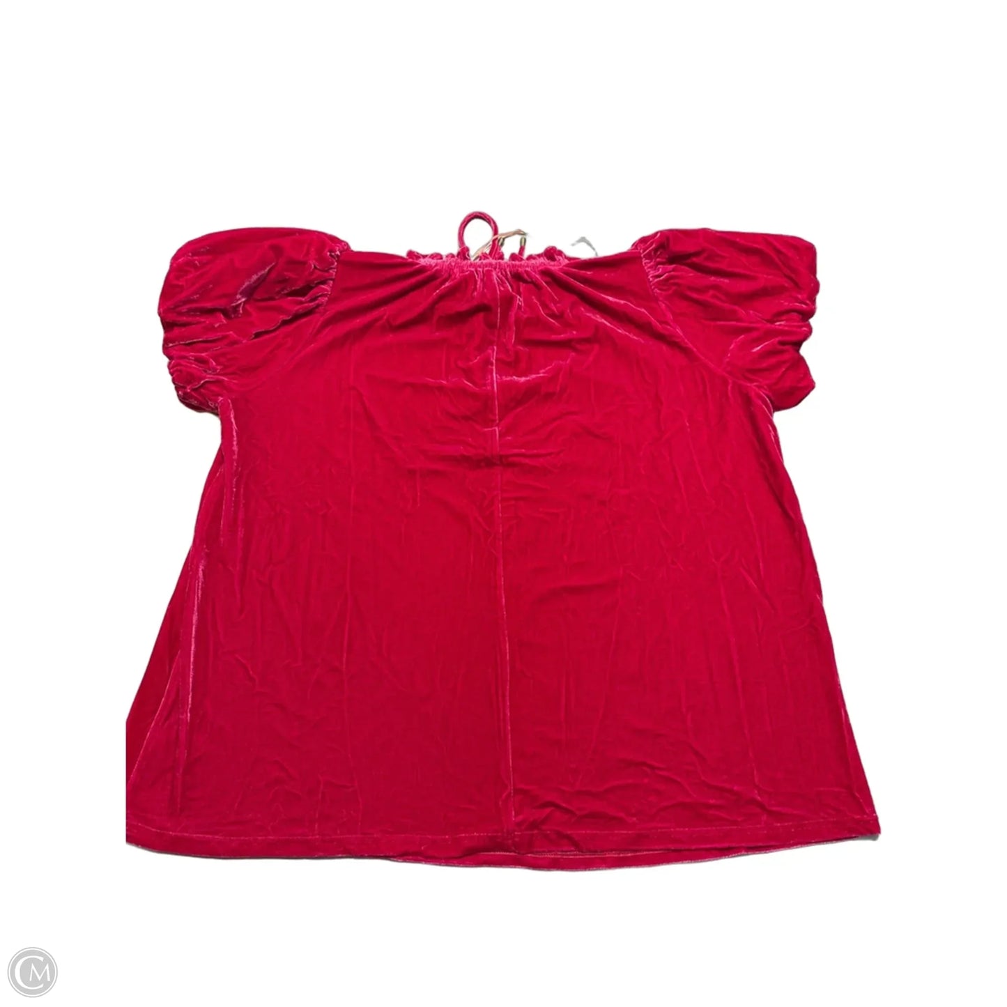 Top Short Sleeve By Entro In Pink, Size: Xl