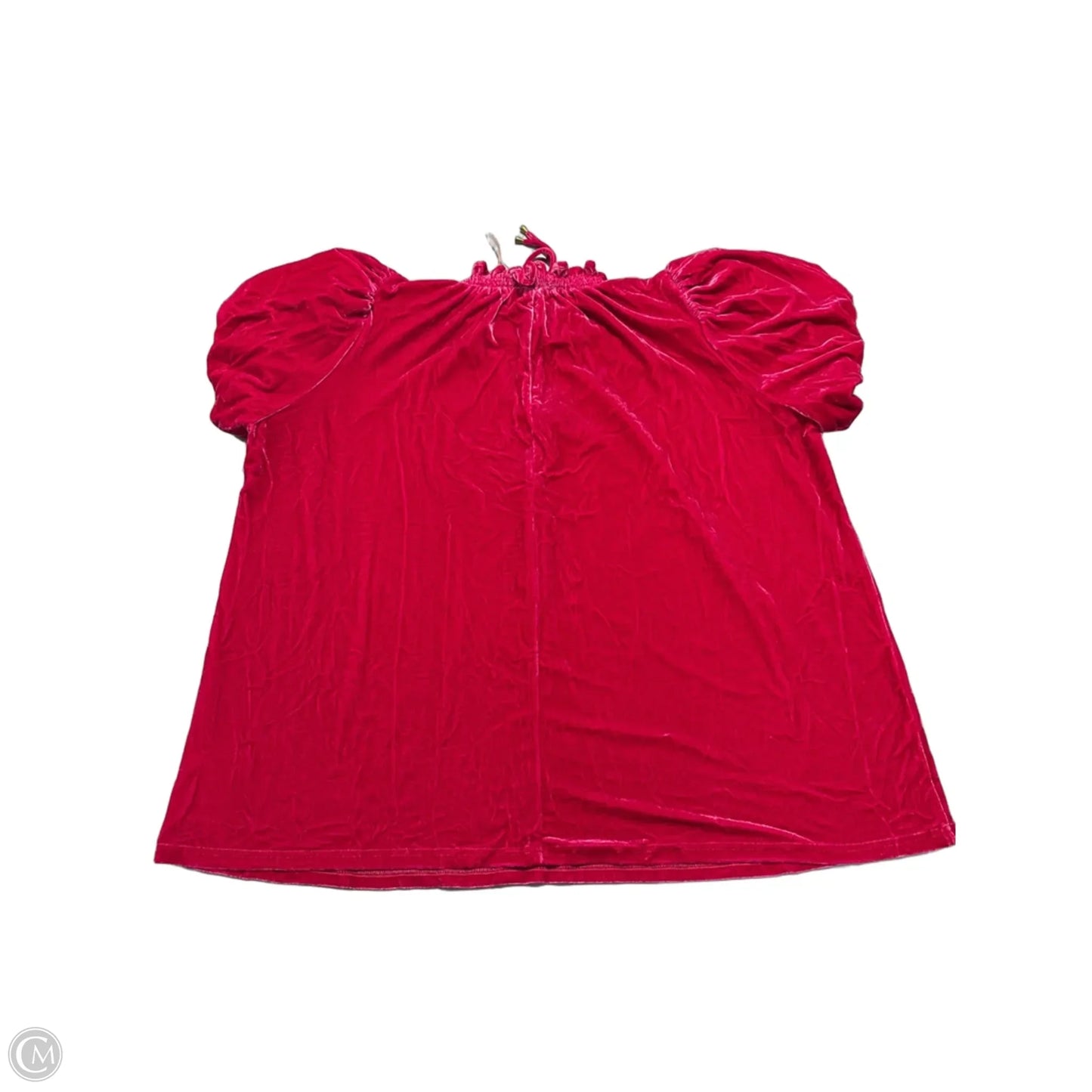 Top Short Sleeve By Entro In Pink, Size: 1x